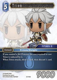 Trion - Dreamlike Oceans - Final Fantasy TCG card