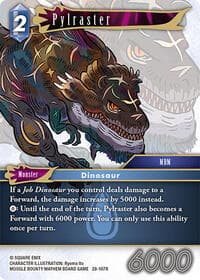 Pylraster - Dreamlike Oceans - Final Fantasy TCG card
