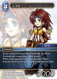 Lion - Dreamlike Oceans - Final Fantasy TCG card