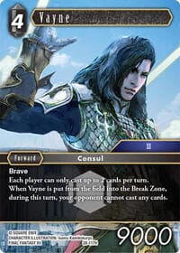 Vayne - Dreamlike Oceans - Final Fantasy TCG card