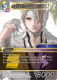 Rufus - Dreamlike Oceans - Final Fantasy TCG card
