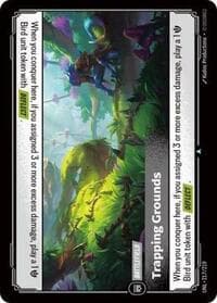 Trapping Grounds - Unleashed - Riftbound: League of Legends Trading Card Game card
