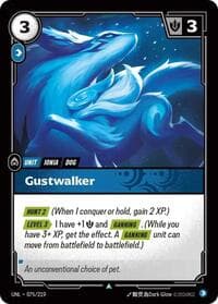 Gustwalker - Unleashed - Riftbound: League of Legends Trading Card Game card