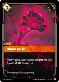 Blood Rose - Unleashed - Riftbound: League of Legends Trading Card Game card
