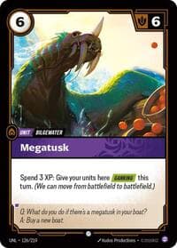 Megatusk - Unleashed - Riftbound: League of Legends Trading Card Game card