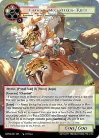 Chamimi, Megantereon Rider - Masterpiece Collection 03 "Dimensional Hope" - Force of Will card