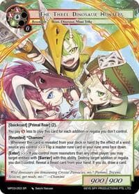 The Three Dinosaur Hunters - Masterpiece Collection 03 "Dimensional Hope" - Force of Will card