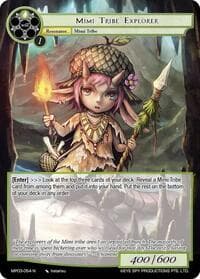 Mimi Tribe Explorer - Masterpiece Collection 03 "Dimensional Hope" - Force of Will card