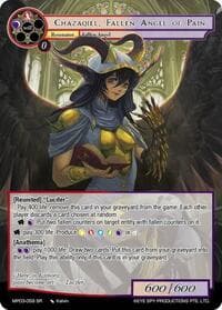 Chazaquiel, Fallen Angel of Pain - Masterpiece Collection 03 "Dimensional Hope" - Force of Will card