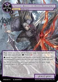Fallen Angel of Fiery Vengeance - Masterpiece Collection 03 "Dimensional Hope" - Force of Will card
