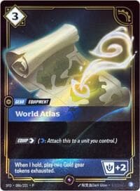 World Atlas - Riftbound Organized Play Promotional Cards - Riftbound: League of Legends Trading Card Game card