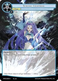Surging Lightning - Masterpiece Collection 03 "Dimensional Hope" - Force of Will card