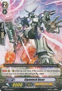 Gigantech Dozer - BT03: Demonic Lord Invasion - Cardfight Vanguard card