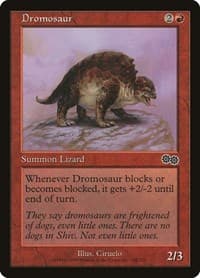 Dromosaur - Urza's Saga - Magic: The Gathering card