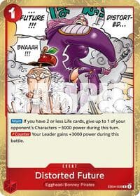 Distorted Future - Adventure on Kami's Island - One Piece Card Game card