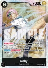 Koby (EB04-044) - Adventure on Kami's Island - One Piece Card Game card