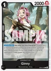 Ginny - Adventure on Kami's Island - One Piece Card Game card