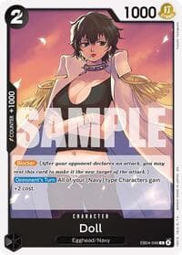 Doll - Adventure on Kami's Island - One Piece Card Game card