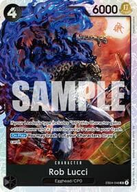 Rob Lucci - Adventure on Kami's Island - One Piece Card Game card