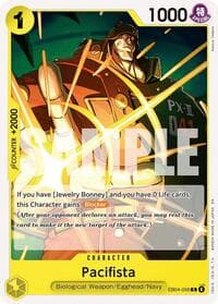 Pacifista - Adventure on Kami's Island - One Piece Card Game card