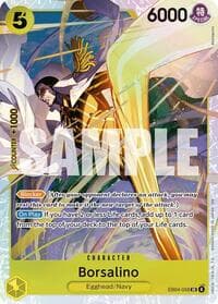 Borsalino - Adventure on Kami's Island - One Piece Card Game card