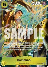 Borsalino (Alternate Art) - Adventure on Kami's Island - One Piece Card Game card