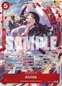 Alvida (Alternate Art) - Adventure on Kami's Island - One Piece Card Game card