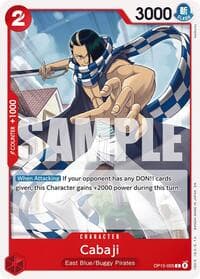 Cabaji - Adventure on Kami's Island - One Piece Card Game card