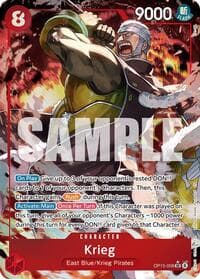 Krieg (OP15-008) (Alternate Art) - Adventure on Kami's Island - One Piece Card Game card
