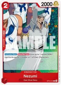 Nezumi - Adventure on Kami's Island - One Piece Card Game card