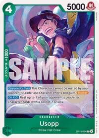 Usopp - Adventure on Kami's Island - One Piece Card Game card