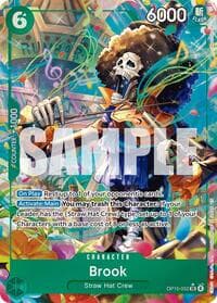 Brook (OP15-032) (Alternate Art) - Adventure on Kami's Island - One Piece Card Game card
