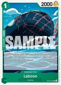 Laboon - Adventure on Kami's Island - One Piece Card Game card