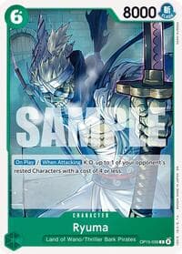 Ryuma - Adventure on Kami's Island - One Piece Card Game card