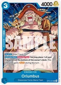Orlumbus - Adventure on Kami's Island - One Piece Card Game card