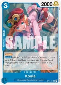Koala - Adventure on Kami's Island - One Piece Card Game card