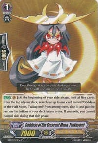 Goddess of the Crescent Moon, Tsukuyomi - BT03: Demonic Lord Invasion - Cardfight Vanguard card