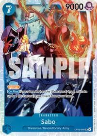 Sabo - Adventure on Kami's Island - One Piece Card Game card