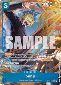 Sanji (OP15-047) (Alternate Art) - Adventure on Kami's Island - One Piece Card Game card