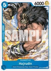 Hajrudin - Adventure on Kami's Island - One Piece Card Game card