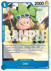 Leo - Adventure on Kami's Island - One Piece Card Game card