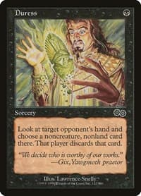 Duress - Urza's Saga - Magic: The Gathering card