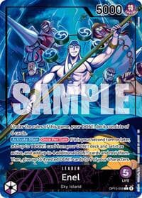 Enel (OP15-058) (Alternate Art) - Adventure on Kami's Island - One Piece Card Game card