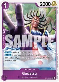 Gedatsu - Adventure on Kami's Island - One Piece Card Game card
