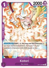 Kotori - Adventure on Kami's Island - One Piece Card Game card