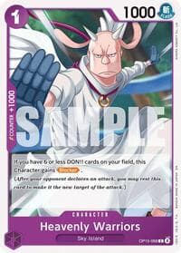 Heavenly Warriors - Adventure on Kami's Island - One Piece Card Game card