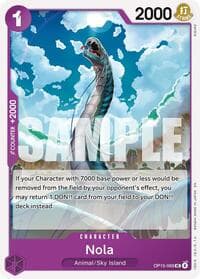 Nola - Adventure on Kami's Island - One Piece Card Game card