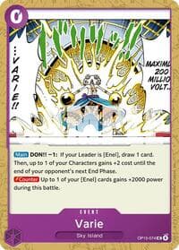 Varie - Adventure on Kami's Island - One Piece Card Game card