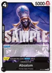 Absalom - Adventure on Kami's Island - One Piece Card Game card