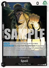 Spoil - Adventure on Kami's Island - One Piece Card Game card
